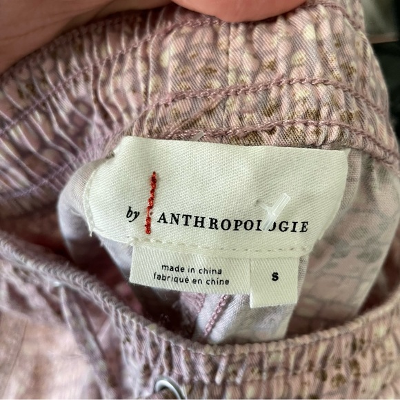 Anthropologie jogger pants snake python print pockets drawstring orange small - Picture 10 of 11